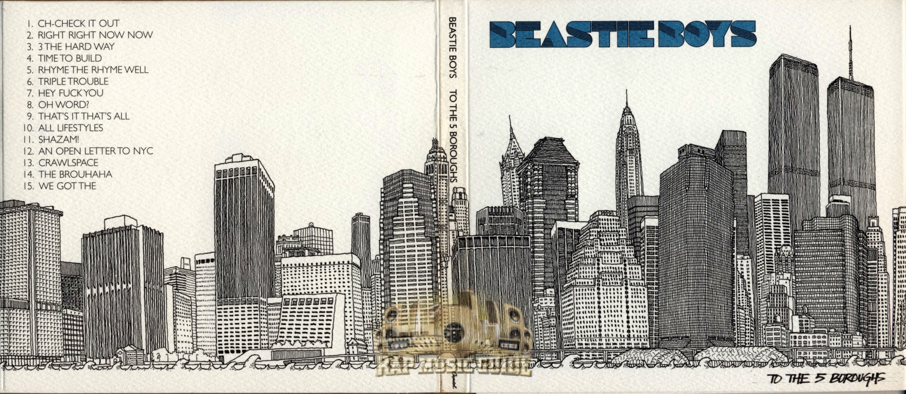 Beastie Boys - To The 5 Boroughs: 1st Press. CD | Rap Music Guide